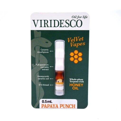 Viridesco – Papaya Punch Carts 0.5ml.